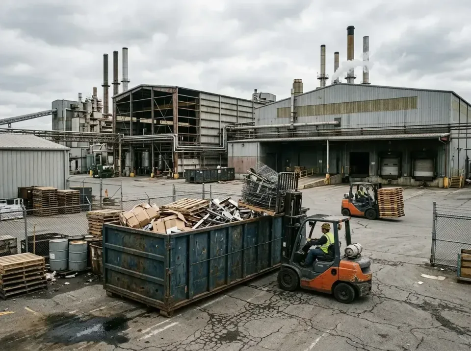 industrial-factory-scrap-conta-003 — frequently asked questions, Cheap Roll-off Dumpster Rentals in Albany, IN